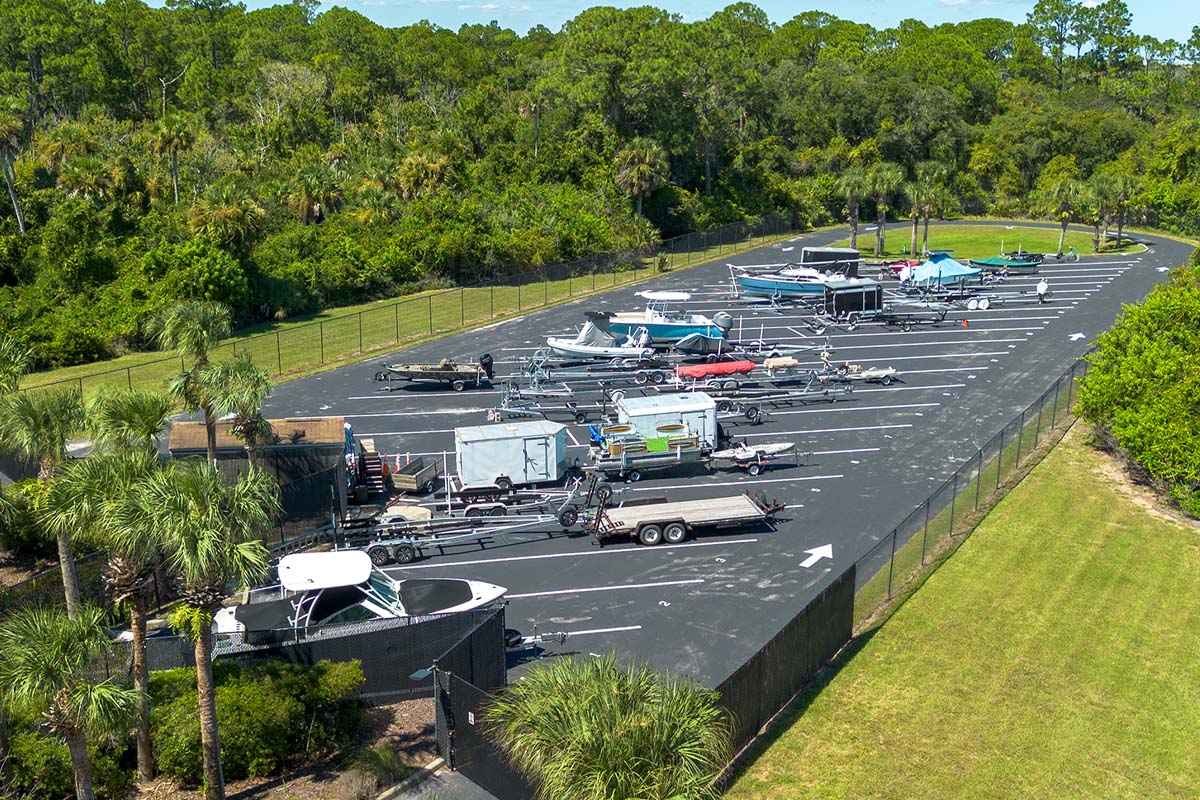 Palm Coast Plantation boat & RV storage