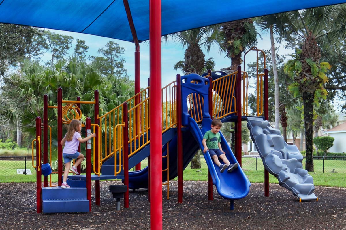 Children's playground at Palm Coast Plantation